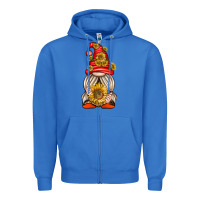 True Royal western gnome with sunflowers Zipper Hoodie - texasbilliewilder