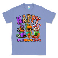 Colony Blue Happy Hallothanksmas coffee cups Classic Tee - RanaPortraitStore