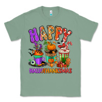 Sage Happy Hallothanksmas coffee cups Classic Tee - RanaPortraitStore