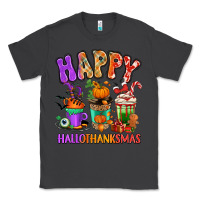 Smoke Happy Hallothanksmas coffee cups Classic Tee - RanaPortraitStore
