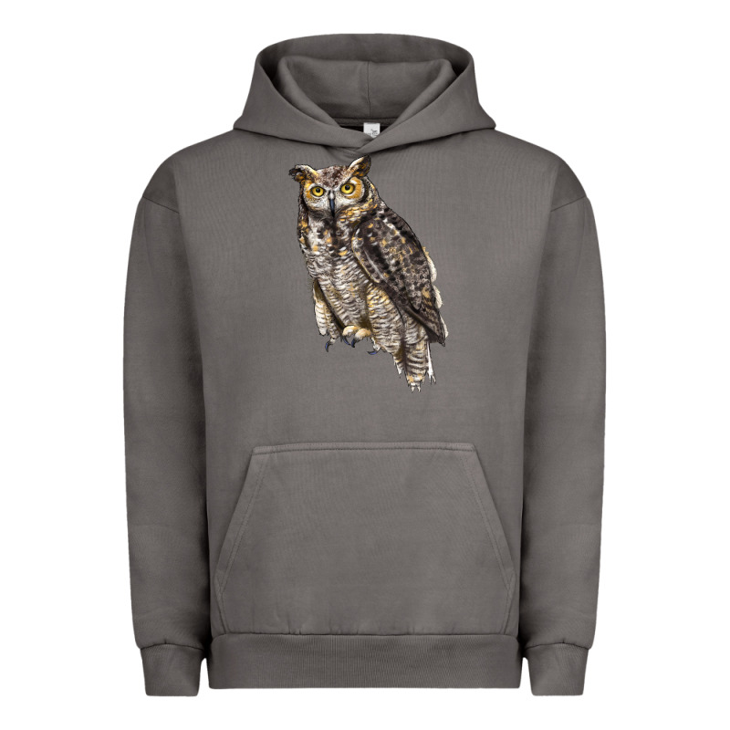 Great Horned Owl Urban Hoodie by LillyAllenDesigns | Teevron
