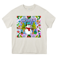 Cream Chillin Snow Heavy Core Tee - CowhideDigitalArt