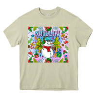 Mossy Chillin Snow Heavy Core Tee - CowhideDigitalArt