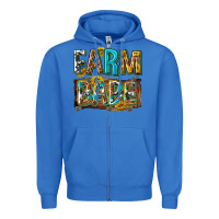 True Royal western farm babe Zipper Hoodie - texasbilliewilder