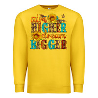Lemon aim higher dream bigger Premium Sweatshirt - HRA Design Shop
