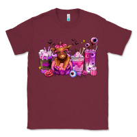 Burgundy Halloween Heifer coffee cups Classic Tee - RanaPortraitStore