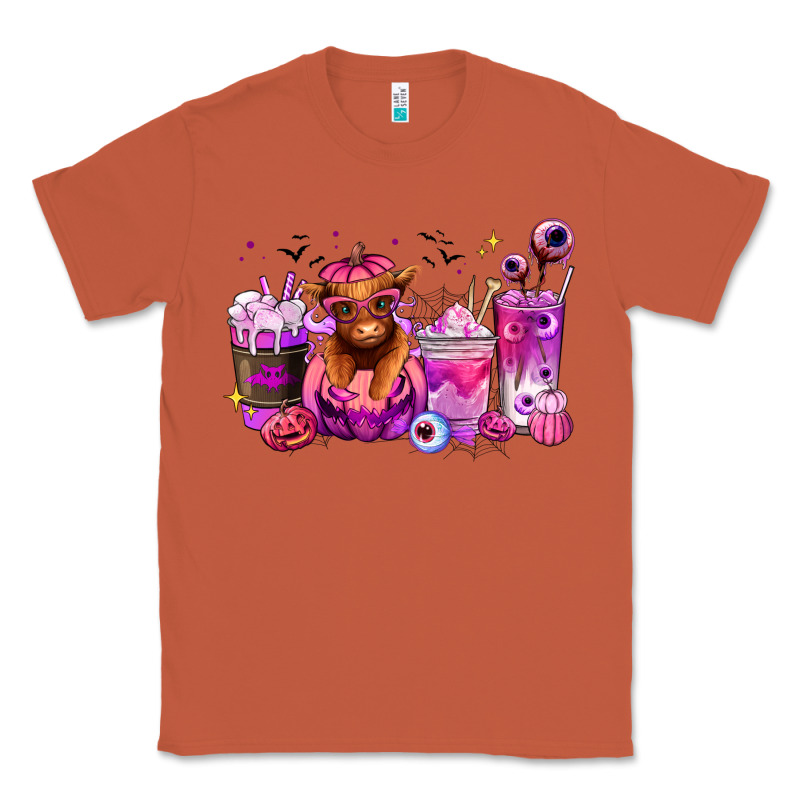 Halloween Heifer Coffee Cups Classic Tee by RanaPortraitStore | Teevron