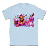 Dusty Blue Halloween Heifer coffee cups Classic Tee - RanaPortraitStore