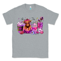 Heather Grey Halloween Heifer coffee cups Classic Tee - RanaPortraitStore
