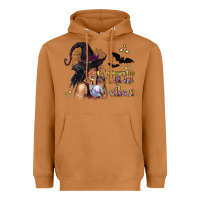Meerkat Black Witch Vibes Heavyweight Hoodie - texasbilliewilder