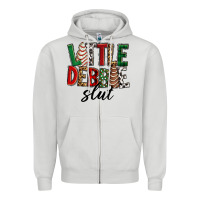Little Debbie Slut Christmas Zipper Hoodie | Teevron