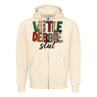 Sandshell Little debbie slut Christmas Zipper Hoodie - RanaPortraitStore