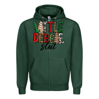 Sports Green Little debbie slut Christmas Zipper Hoodie - RanaPortraitStore