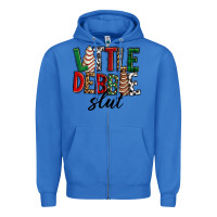 True Royal Little debbie slut Christmas Zipper Hoodie - RanaPortraitStore