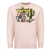 Pale Pink cinco de mayo Premium Sweatshirt - SublimationCraftShop