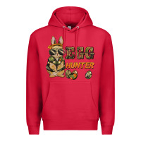 Cardinal easter egg hunter rabbit bunny Premium Hoodie - BarkalooDesign