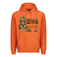 Carrot easter egg hunter rabbit bunny Premium Hoodie - BarkalooDesign