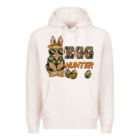 Easter Egg Hunter Rabbit Bunny Premium Hoodie | Teevron