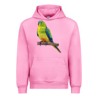 Fuchsia Pink Neophema Parrot Urban Hoodie - LillyAllenDesigns
