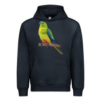 Navy Neophema Parrot Urban Hoodie - LillyAllenDesigns