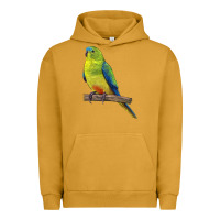 Pigment Peanut Butter Neophema Parrot Urban Hoodie - LillyAllenDesigns