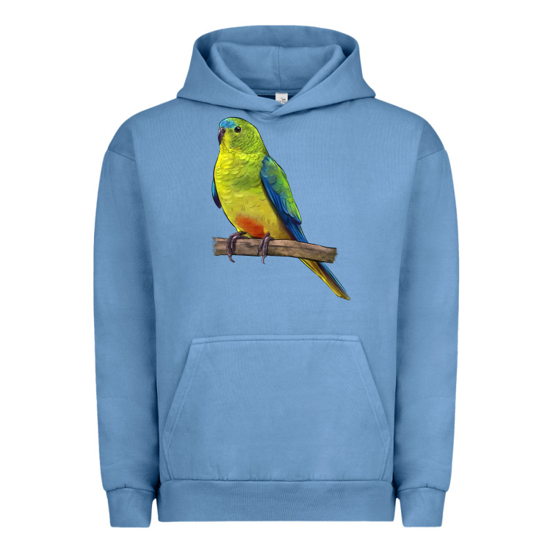Neophema Parrot Urban Hoodie by LillyAllenDesigns | Teevron