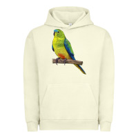 Pigment Pistachio Neophema Parrot Urban Hoodie - LillyAllenDesigns