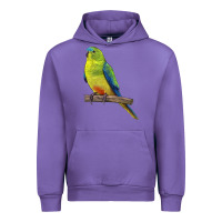 Tulip Neophema Parrot Urban Hoodie - LillyAllenDesigns