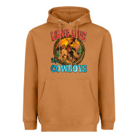 Meerkat long live the cowboys Heavyweight Hoodie - Zillion Design Studio
