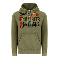 Vintage Olive santa's favorite firefighter Vintage Hoodie - AdoDesignShop