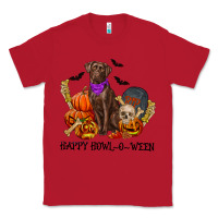 Red Happy Howl-o-ween Classic Tee - RanaPortraitStore