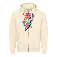 Sandshell lightning bolt autism Zipper Hoodie - Zillion Design Studio