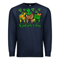 Navy Dentist st. patricks day Premium Sweatshirt - Neo Western