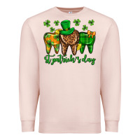 Pale Pink Dentist st. patricks day Premium Sweatshirt - Neo Western