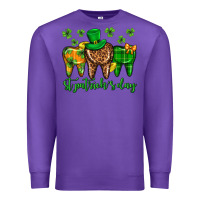 Purple Dentist st. patricks day Premium Sweatshirt - Neo Western