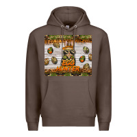 Coffee easter egg hunter  rabbit Premium Hoodie - BarkalooDesign