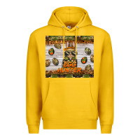 Lemon easter egg hunter  rabbit Premium Hoodie - BarkalooDesign