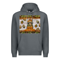 Rock easter egg hunter  rabbit Premium Hoodie - BarkalooDesign