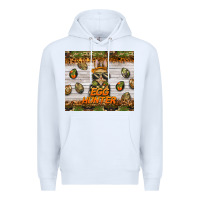 White easter egg hunter  rabbit Premium Hoodie - BarkalooDesign