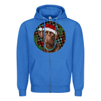 True Royal Labrador Retriever Christmas Zipper Hoodie - RanaPortraitStore