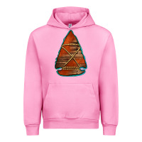 Fuchsia Pink wooden arrowhead Urban Hoodie - Jasminsmagicworld