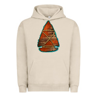 Pigment French Oak wooden arrowhead Urban Hoodie - Jasminsmagicworld