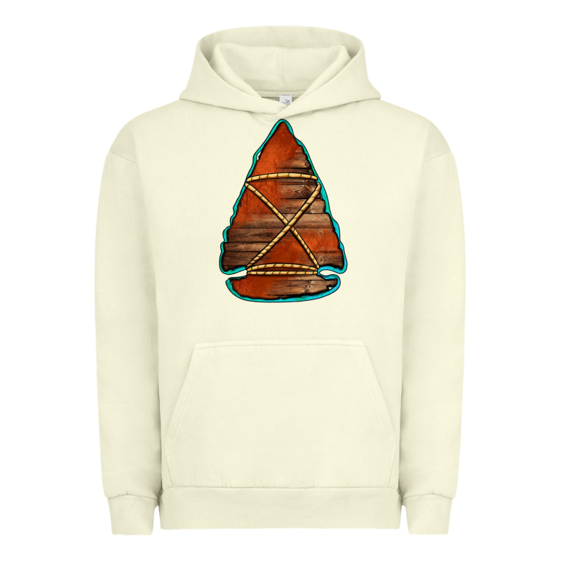 Wooden Arrowhead Urban Hoodie by Jasminsmagicworld | Teevron