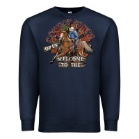 Navy cowboy ranch Premium Sweatshirt - SublimationCraftShop