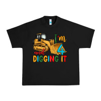 Black i'm 4 and digging it Urban Heavy Tee - Artiststas