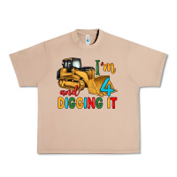 Burro i'm 4 and digging it Urban Heavy Tee - Artiststas