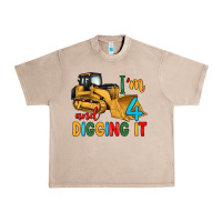 French Oak i'm 4 and digging it Urban Heavy Tee - Artiststas