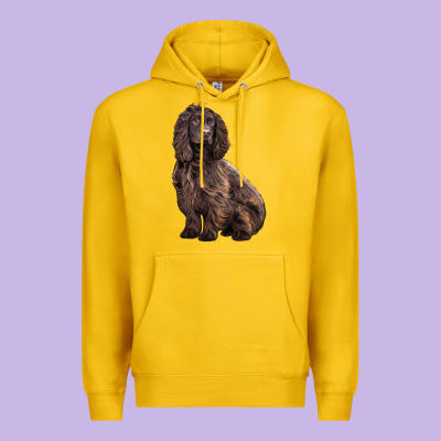 Boykin Spaniel Dog Premium Hoodie Designed By Lillyallendesigns