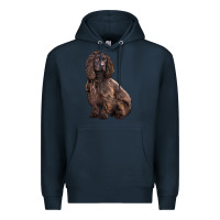 Navy Boykin Spaniel Dog Premium Hoodie - LillyAllenDesigns
