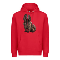 Red Boykin Spaniel Dog Premium Hoodie - LillyAllenDesigns